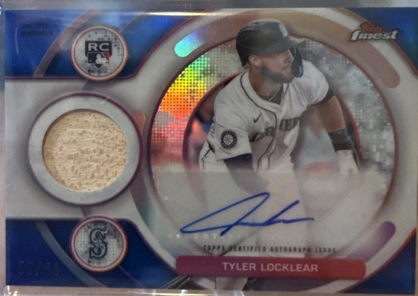 Tyler Locklear [Blue Refractor] #RAJR-TL