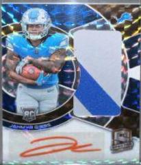 Jahmyr Gibbs #30 Football Cards 2023 Panini Spectra Rookie Autograph Neon Orange