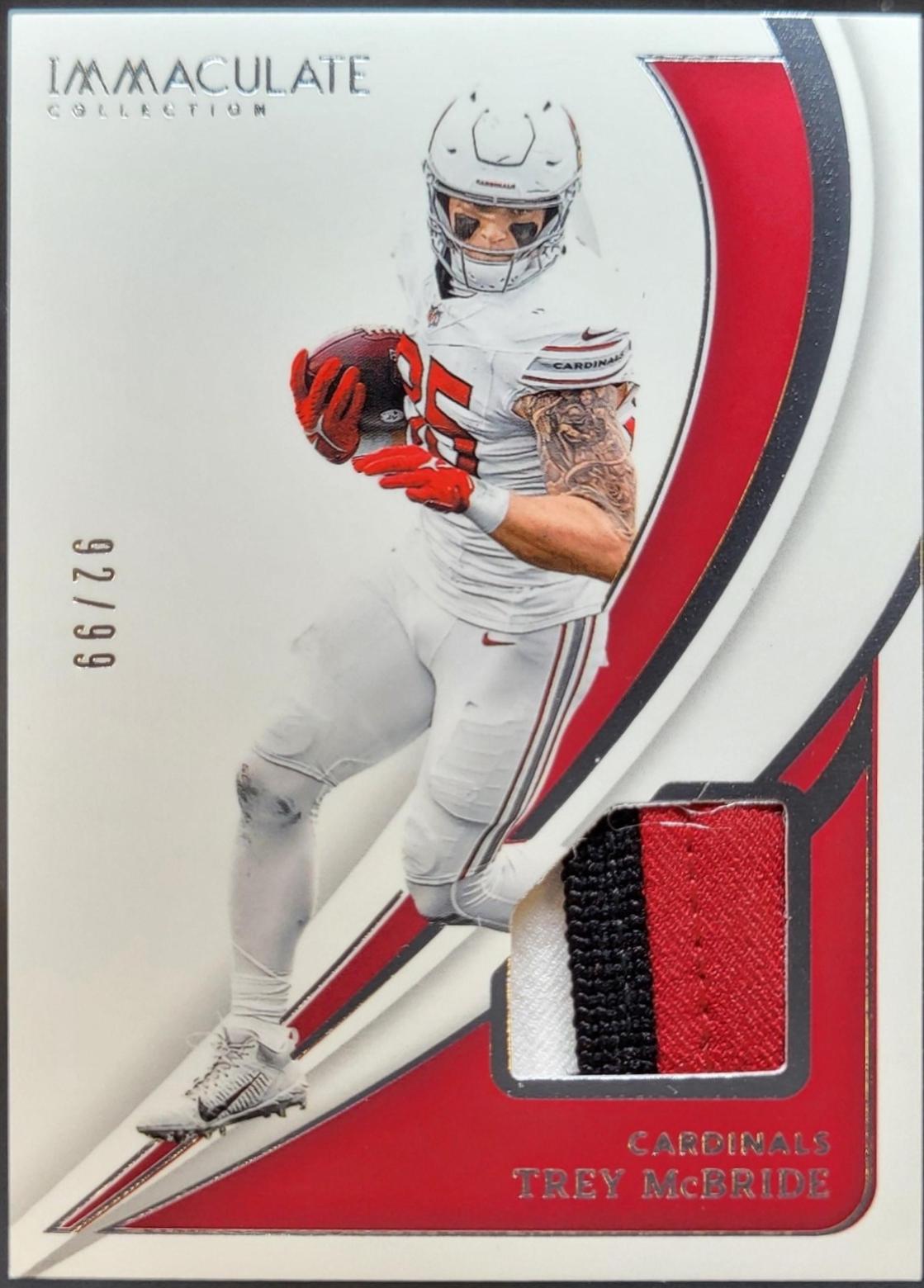 Trey McBride #71 2024 Panini Immaculate Football