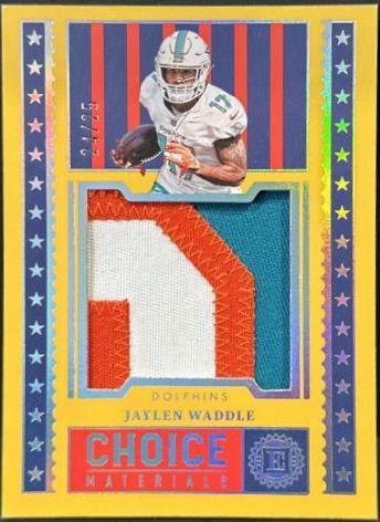 Jaylen Waddle [Gold] #CHM-2