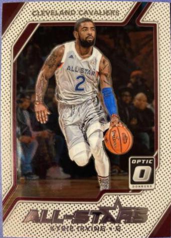Kyrie Irving #13 Basketball Cards 2017 Panini Donruss Optic All-Stars