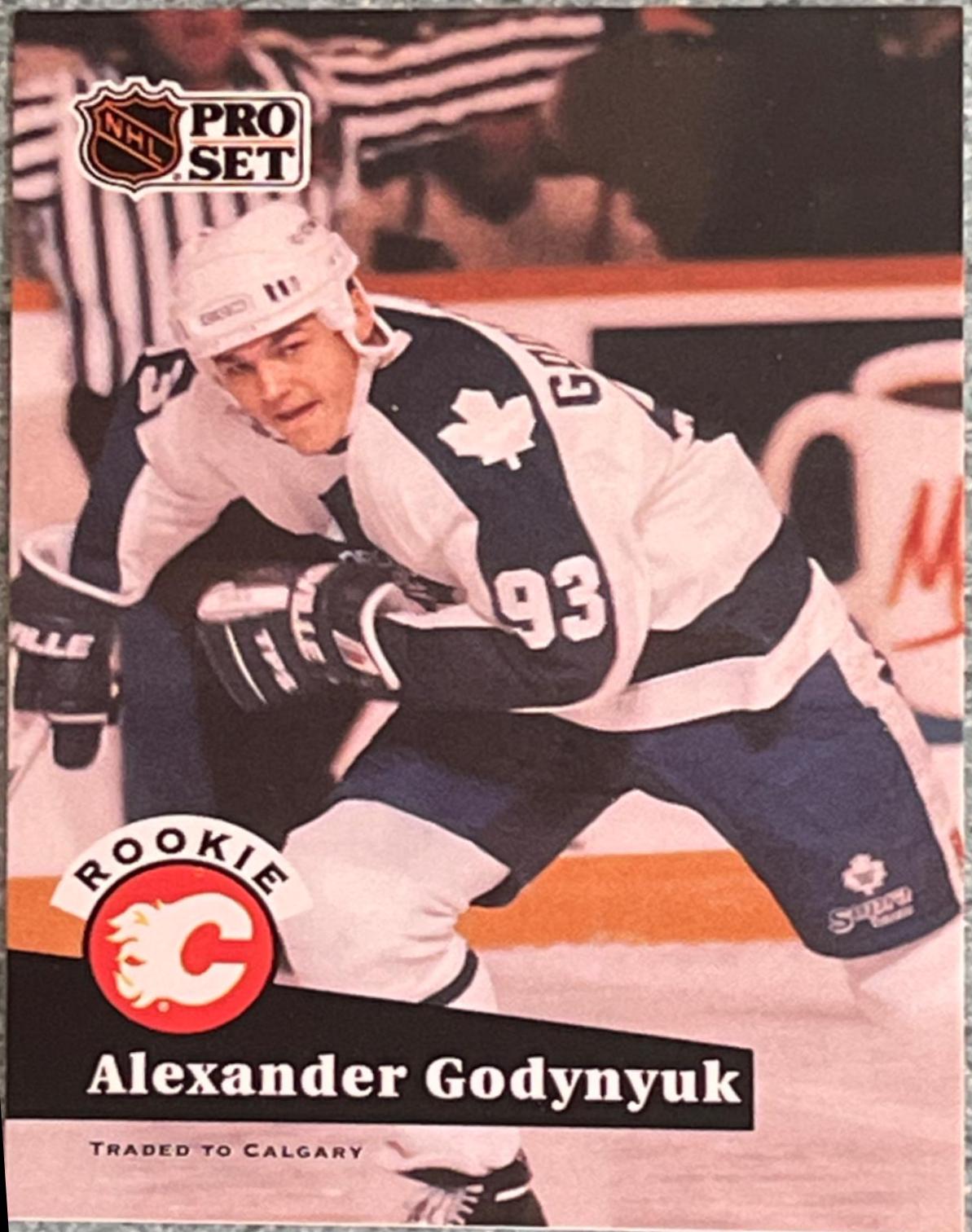 Alexander Godynyuk #563 Hockey Cards 1991 Pro Set