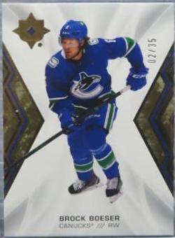 Brock Boeser #9 2021 Ultimate Collection Hockey