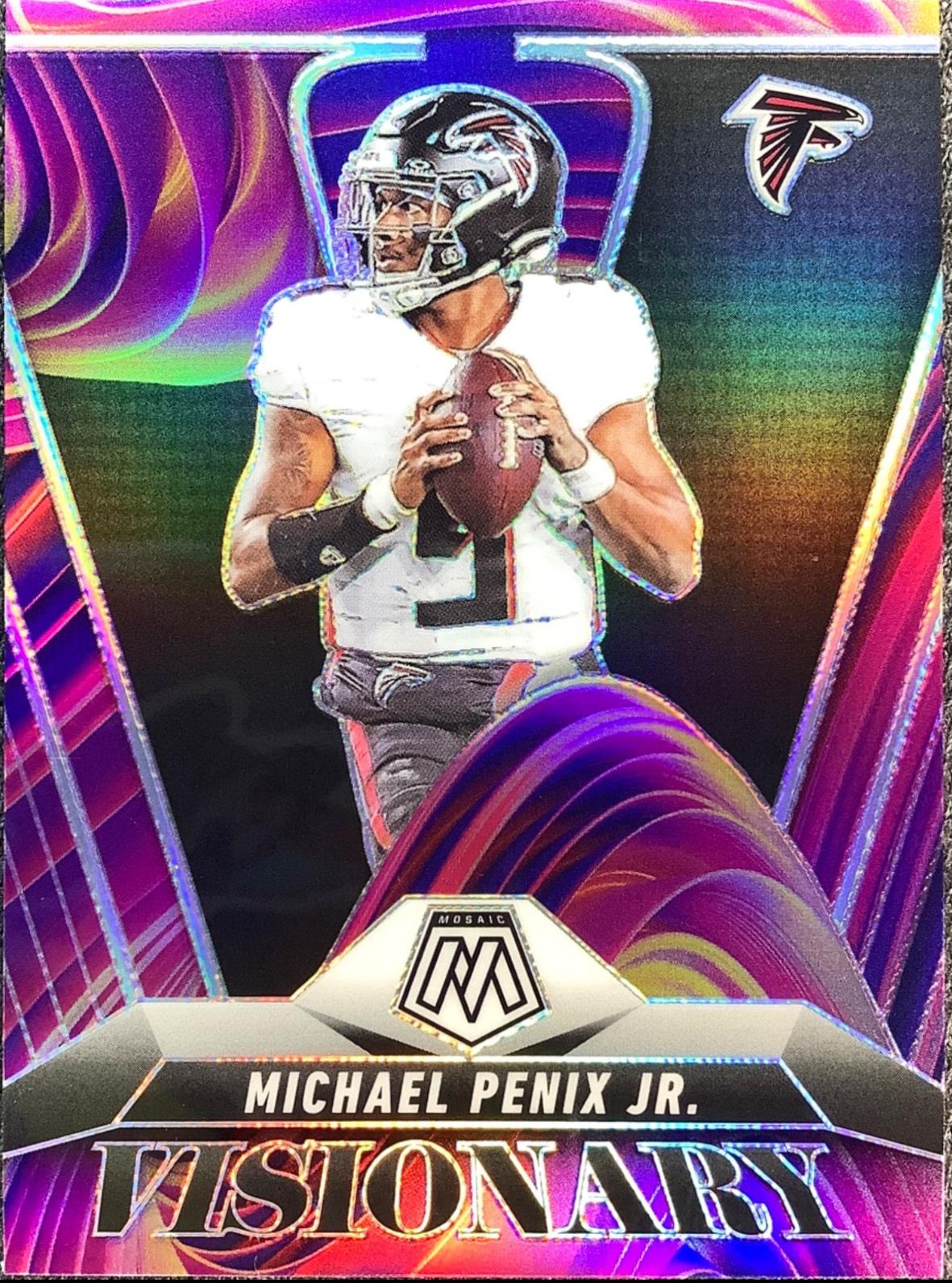 Michael Penix Jr. #1 Prices | 2025 Panini Mosaic Visionary