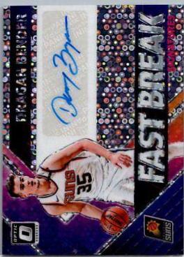 Dragan Bender #DBD Basketball Cards 2018 Panini Donruss Optic Fast Break Signatures
