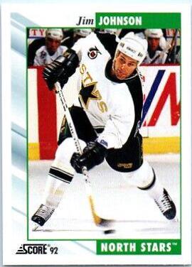 Jim Johnson #161 Hockey Cards 1992 Score