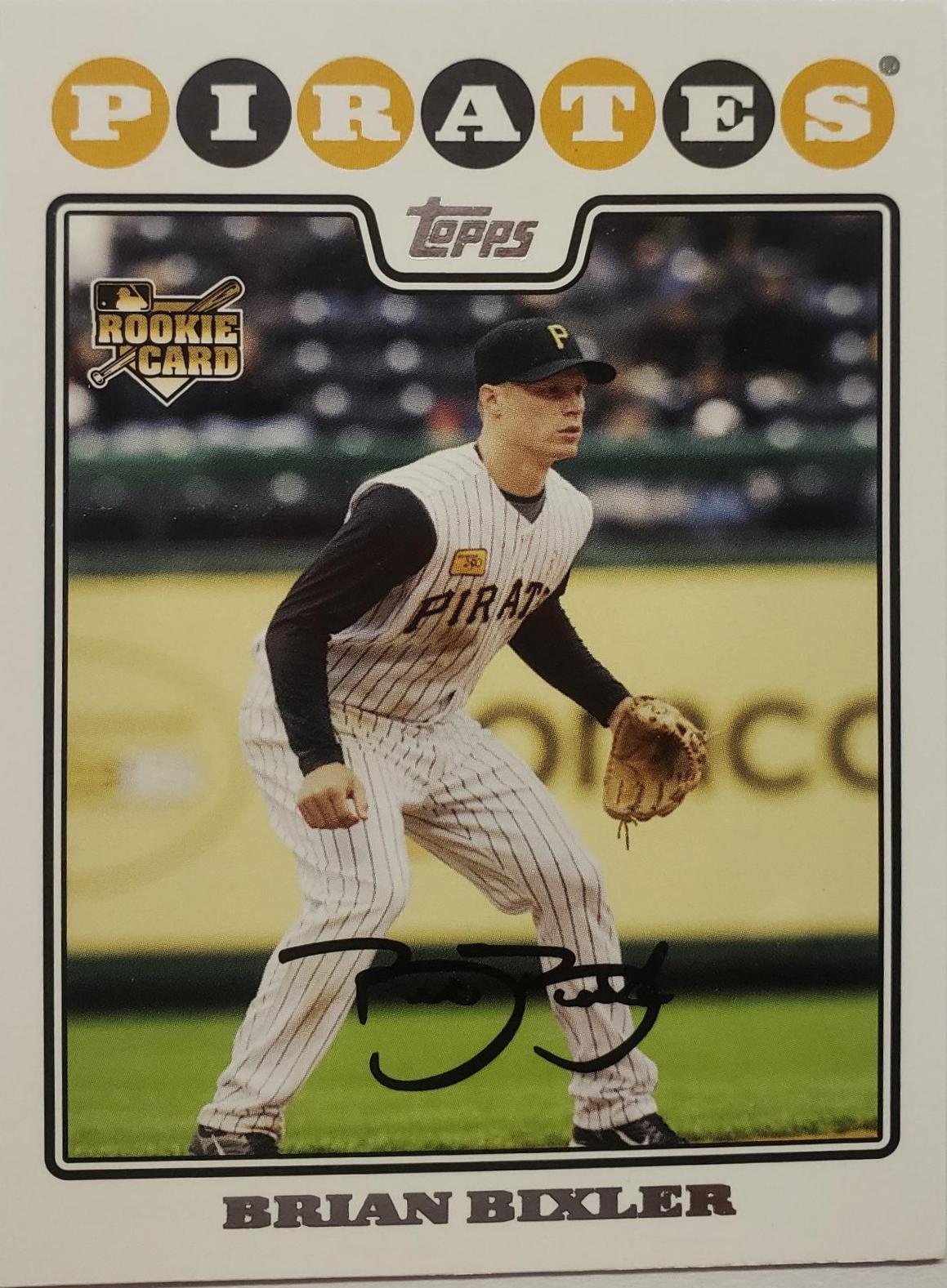 Brian Bixler #UH171 Baseball Cards 2008 Topps Update & Highlights