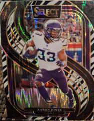 Aaron Jones [Zebra Prizm Shock] #102 Prices | 2024 Panini Select