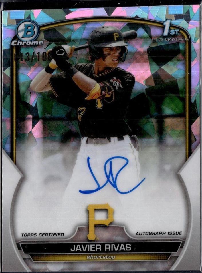 Javier Rivas [Atomic] #CPA-JRS Prices | 2023 Bowman Chrome Prospect ...