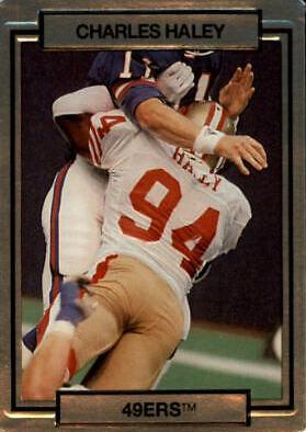 Charles Haley #243 Football Cards 1990 Action Packed