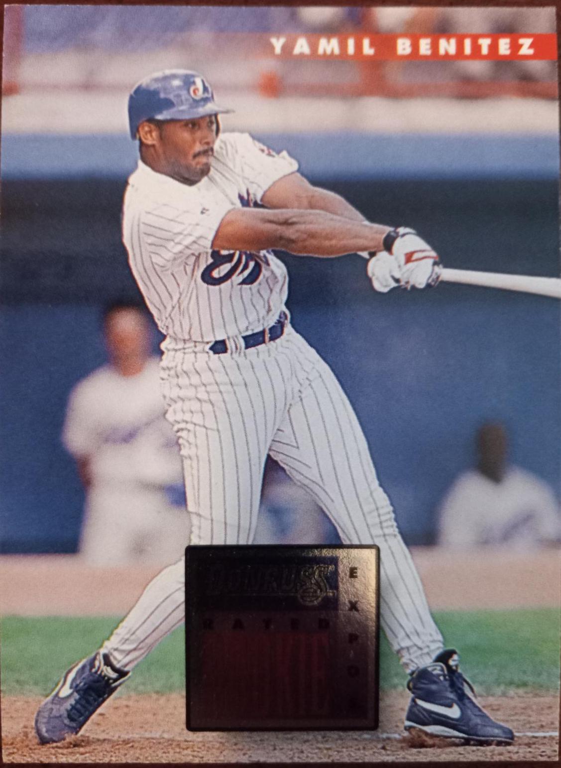 Yamil Benitez #486 Baseball Cards 1996 Panini Donruss