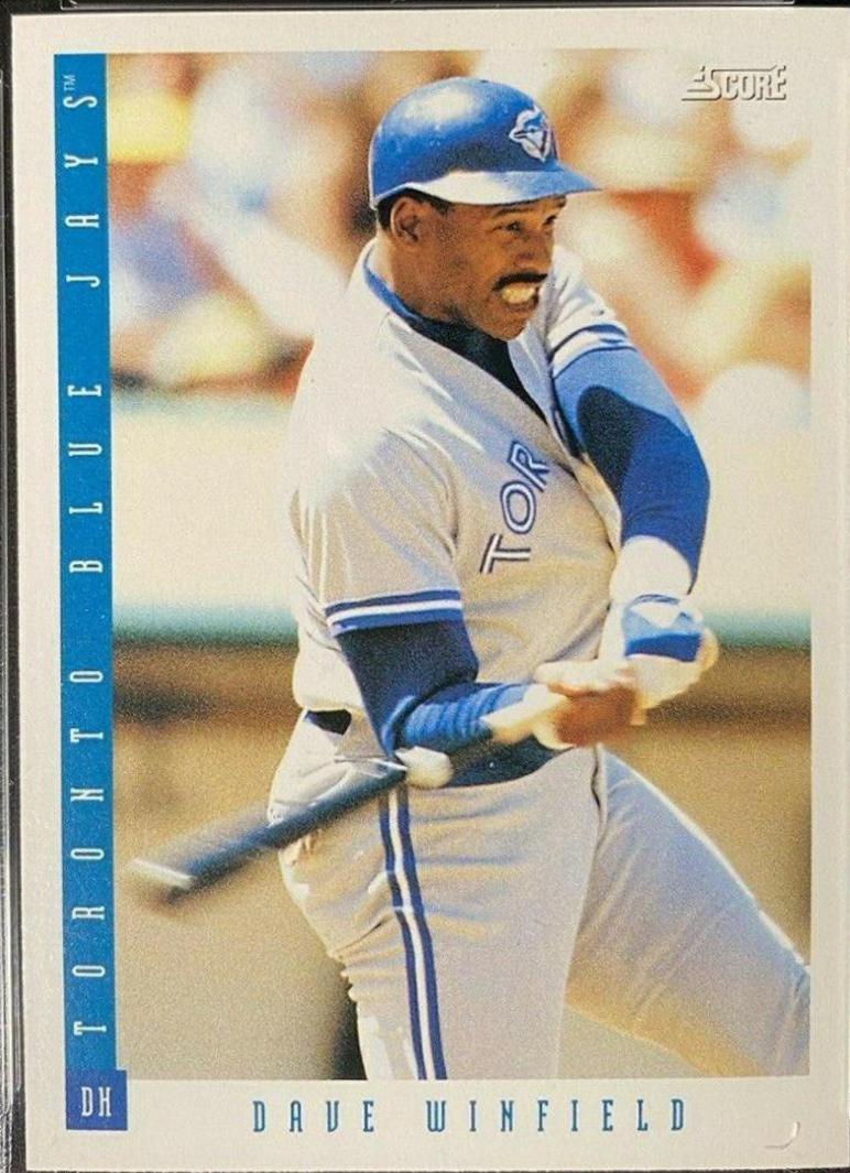 Dave Winfield #620 1993 Score Baseball