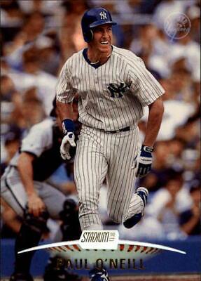 Paul O'Neill #19 Baseball Cards 1999 Stadium Club