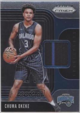 Chuma Okeke #CHO Basketball Cards 2019 Panini Prizm Sensational Swatches