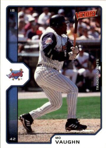 Mo Vaughn #12 Baseball Cards 2002 Upper Deck Victory