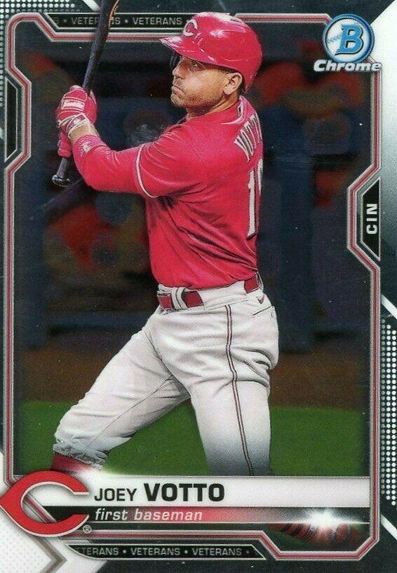 Joey Votto #2 Baseball Cards 2021 Bowman Chrome