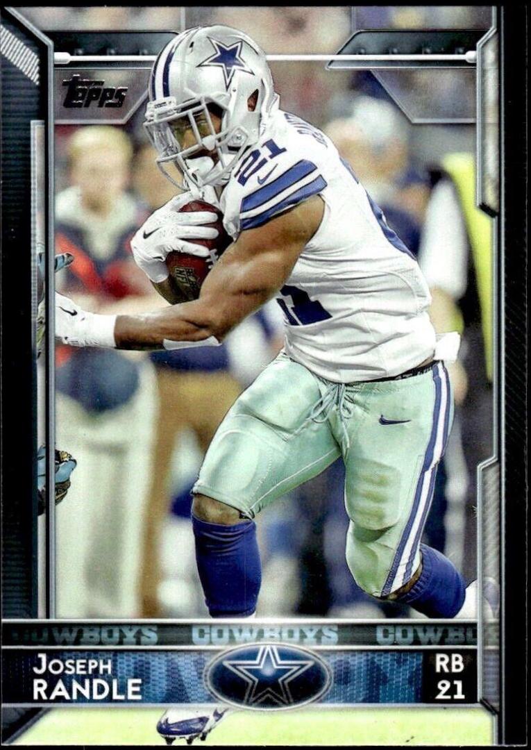Joseph Randle #4 Football Cards 2015 Topps