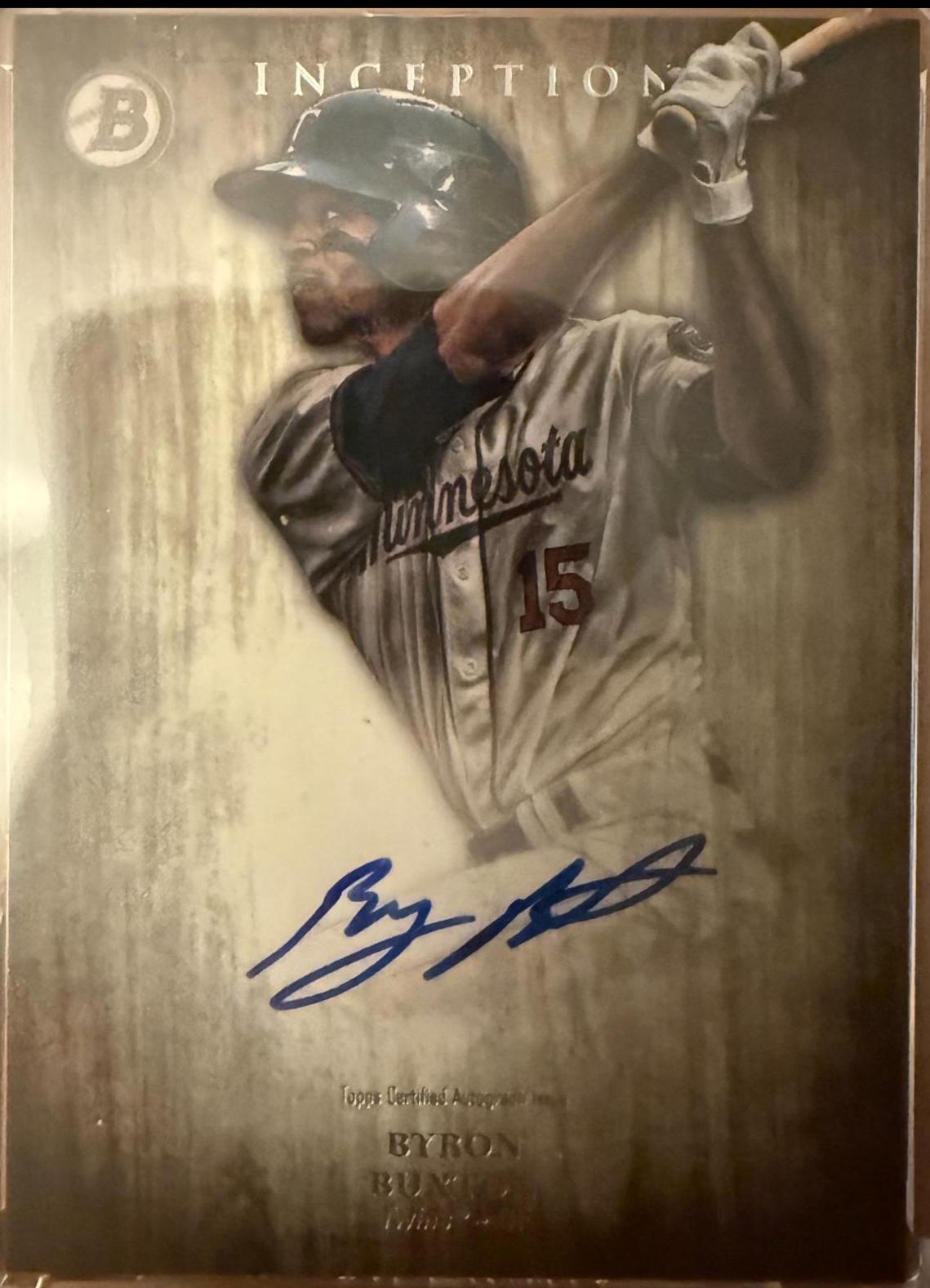 Byron Buxton #PA-BB Baseball Cards 2014 Bowman Inception Prospect Autograph