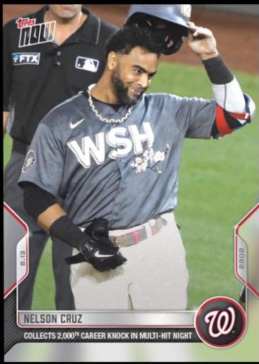 Nelson Cruz #700 2022 Topps Now Baseball