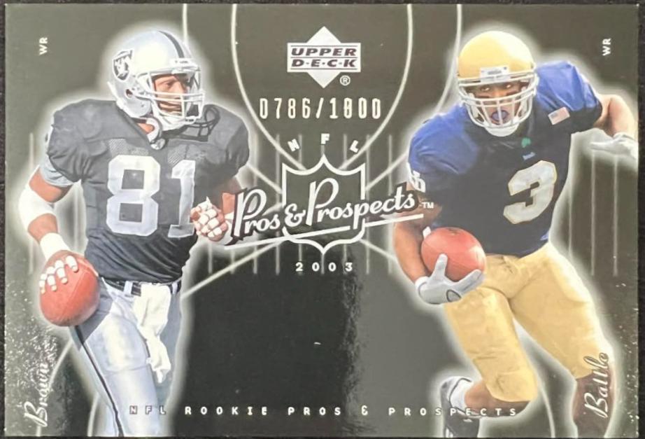 Arnaz Battle / Tim Brown #186
