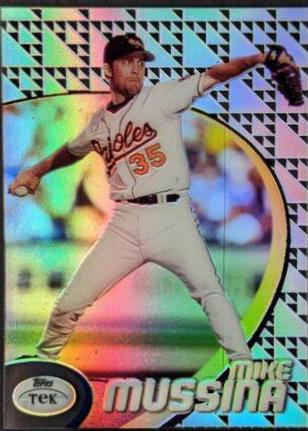 Mike Mussina #80 1998 Topps Tek Baseball