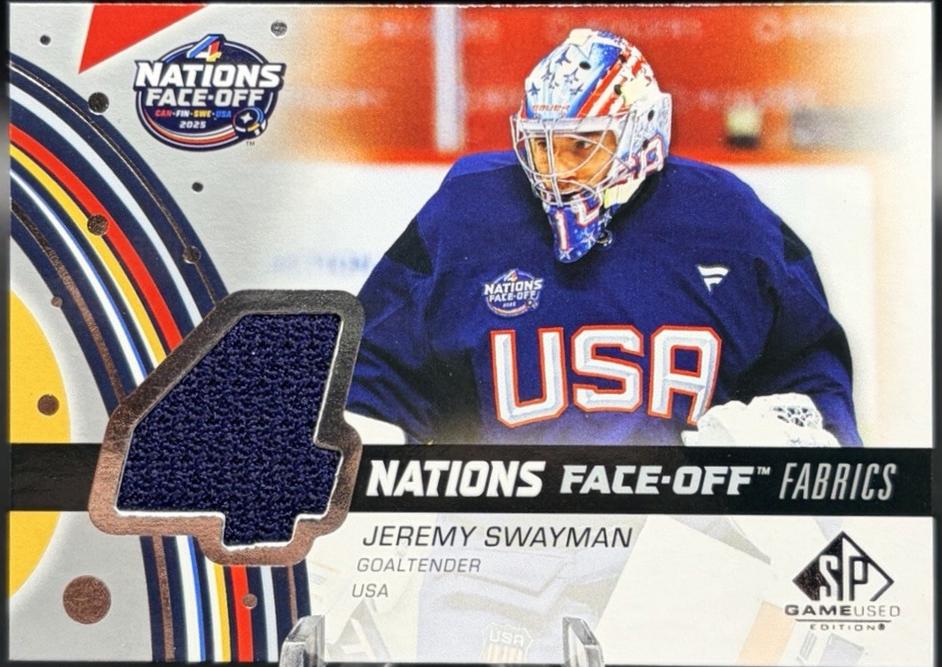 Jeremy Swayman [Team USA] #4N-SW
