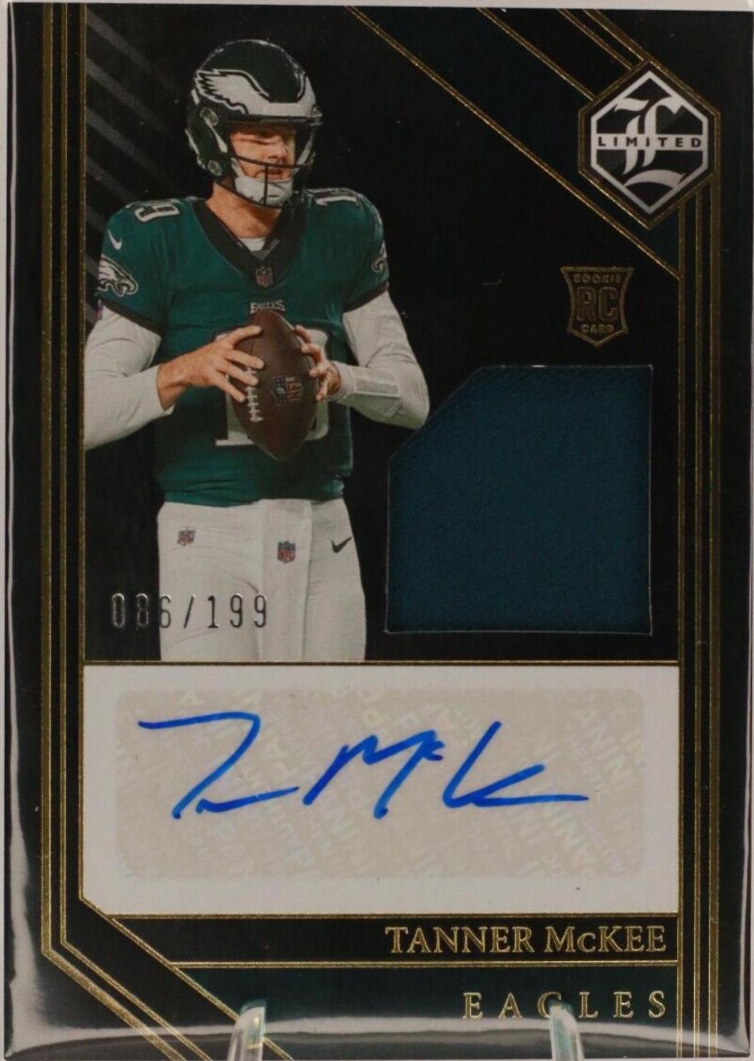 Tanner McKee [Rookie Patch Autograph] #136