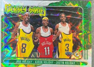 Aaron Holiday, Jrue Holiday, Justin Holiday