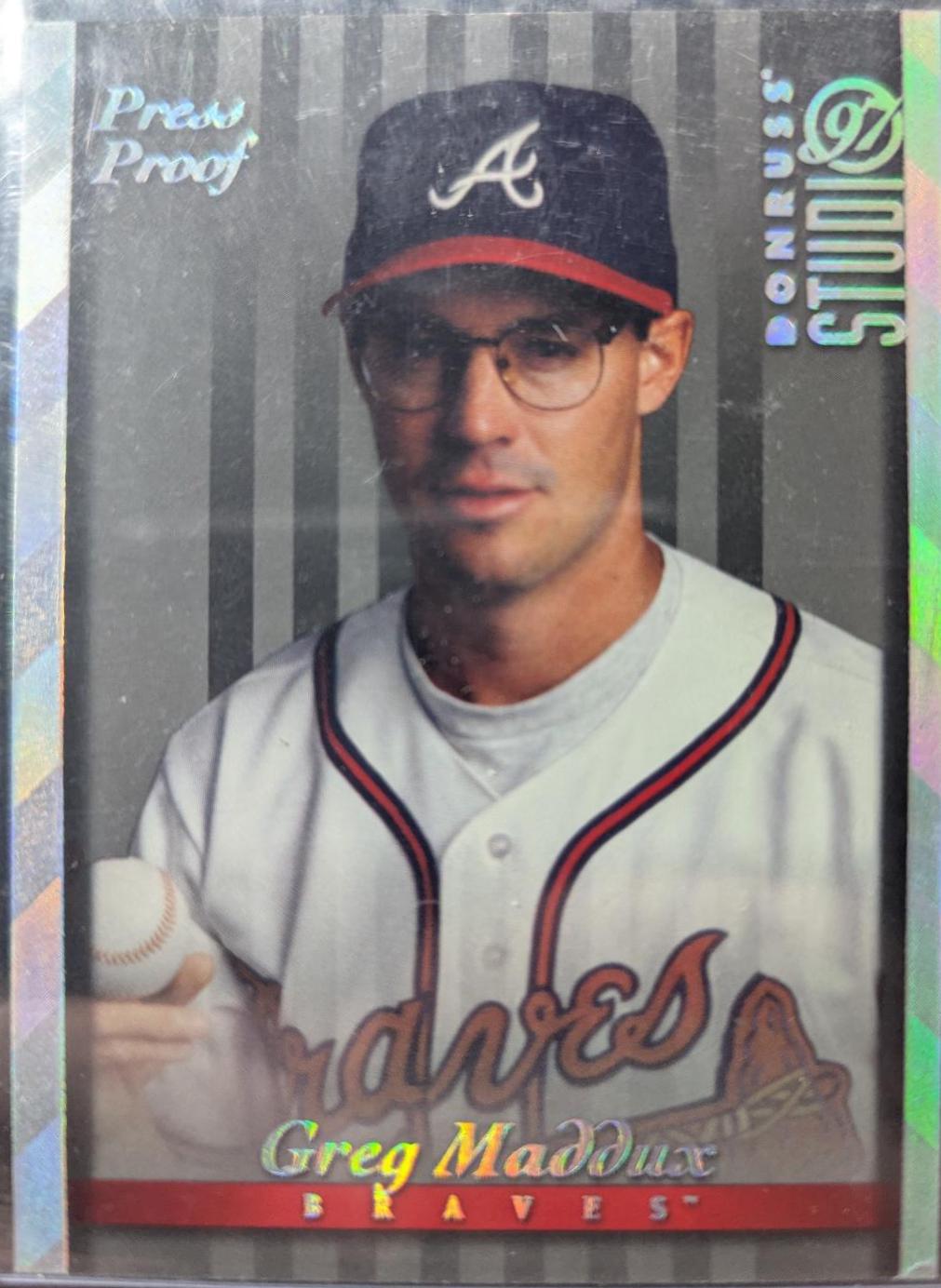 Greg Maddux [Silver Press Proof] #88