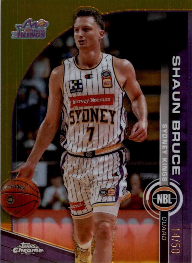 Shaun Bruce [Gold Refractor] #90
