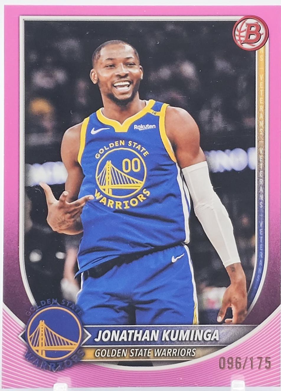 Jonathan Kuminga [Pink Border] #191