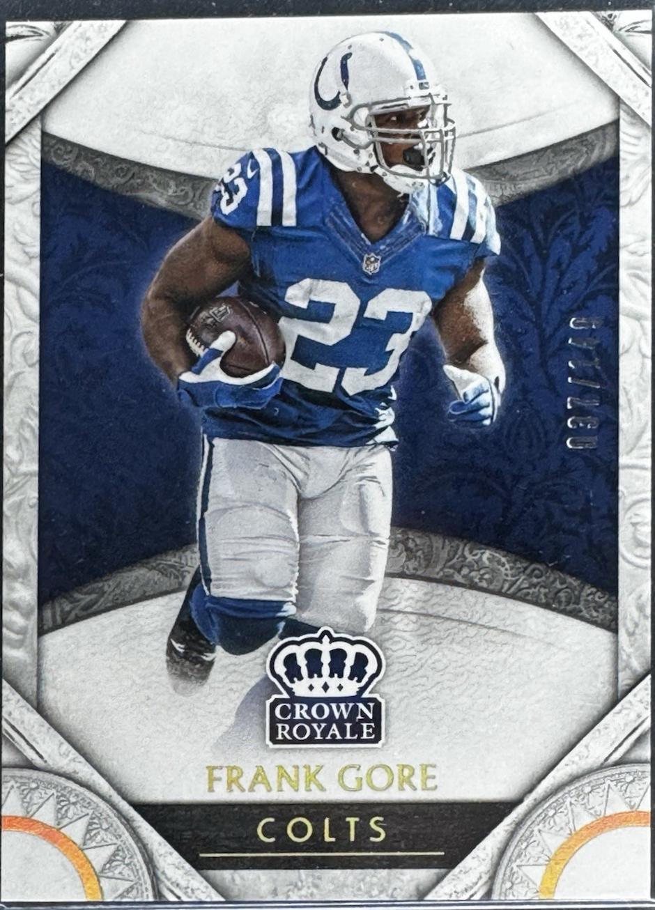 Frank Gore [Holo Gold] #27