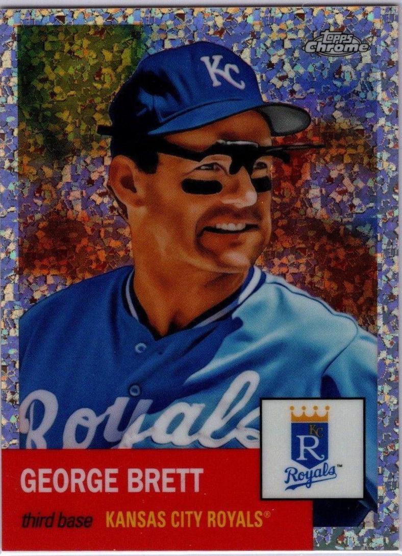 George Brett [Rose Gold Mini-Diamond Refractor] #5