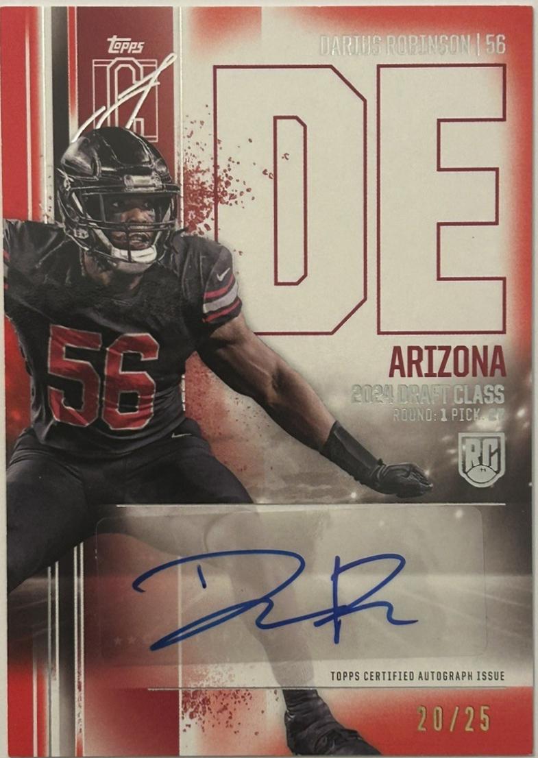 Darius Robinson [Red] #RCA-DR