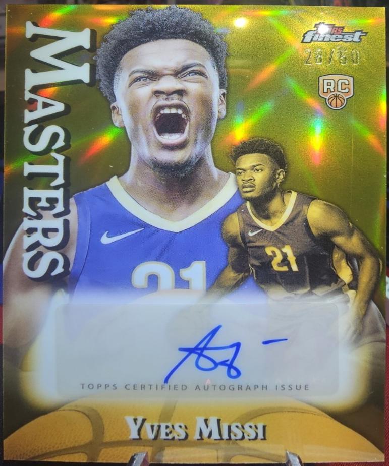 Yves Missi [Gold Refractor] #MA-YM