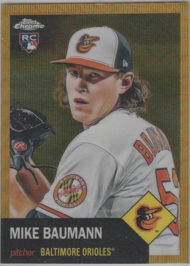 Mike Baumann [Gold Wave Refractor] #242