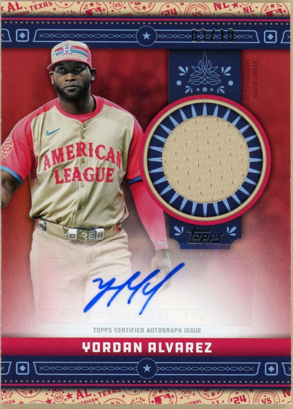 Yordan Alvarez [Red] #ASSA-YA