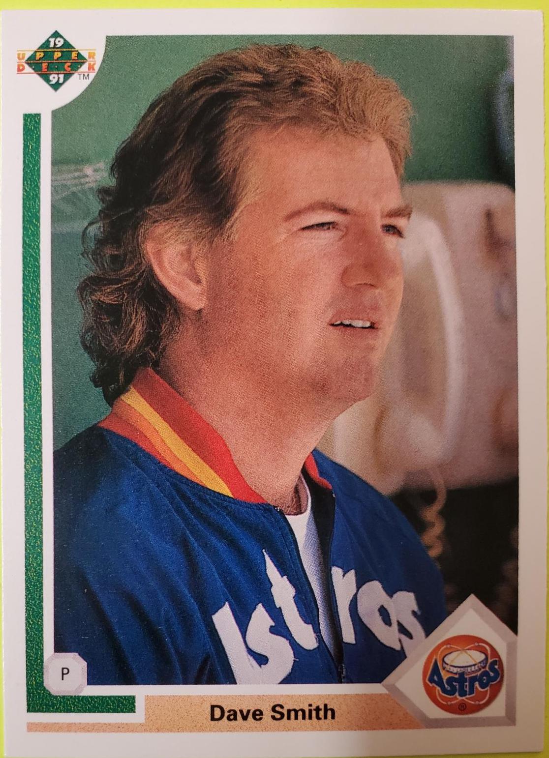 Dave Smith #513 Baseball Cards 1991 Upper Deck