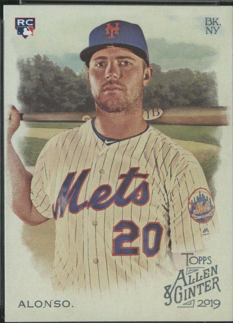 Pete Alonso #182 Baseball Cards 2019 Topps Allen & Ginter
