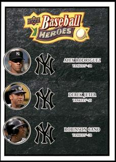 Alex Rodriguez, Derek Jeter, Robinson Cano