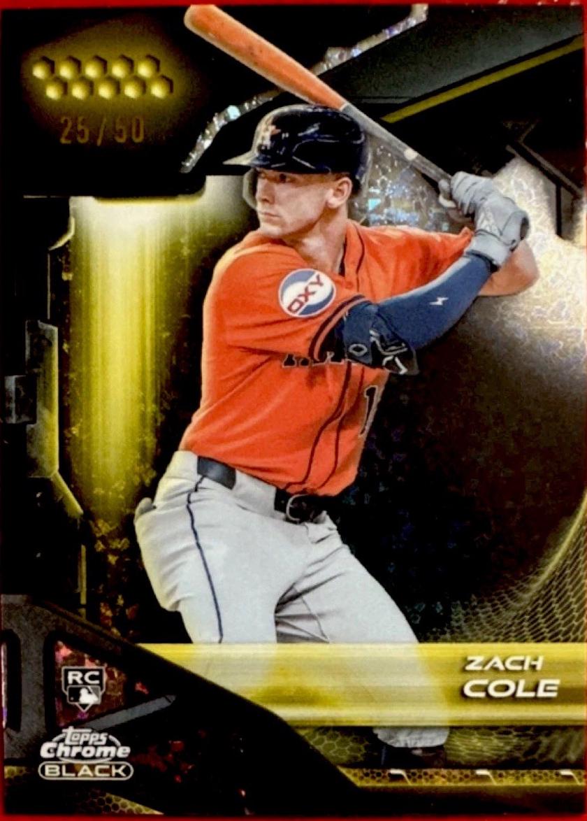 Zach Cole [Gold Mini-Diamond Refractor] #137