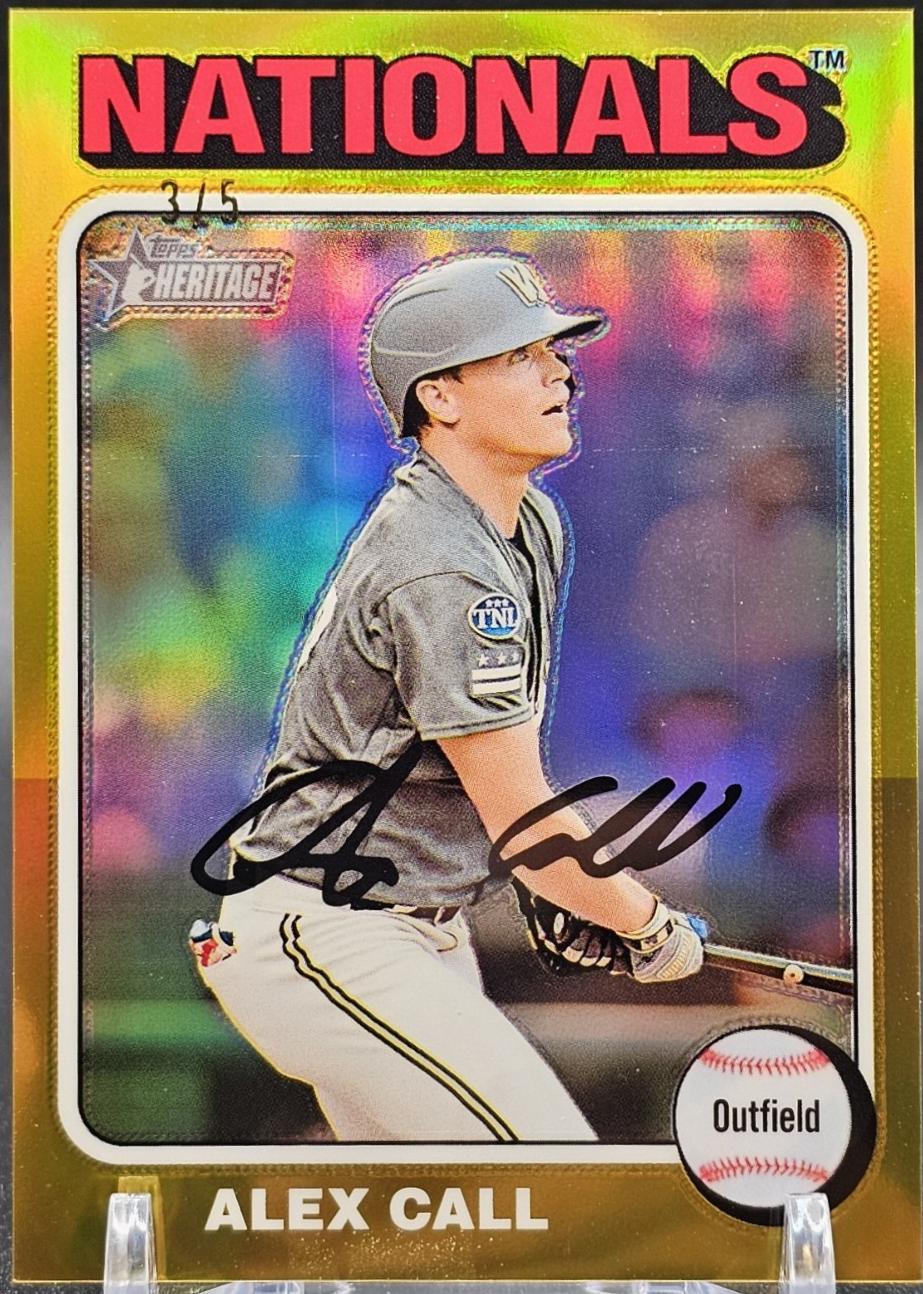 Alex Call [Gold Chrome] #113