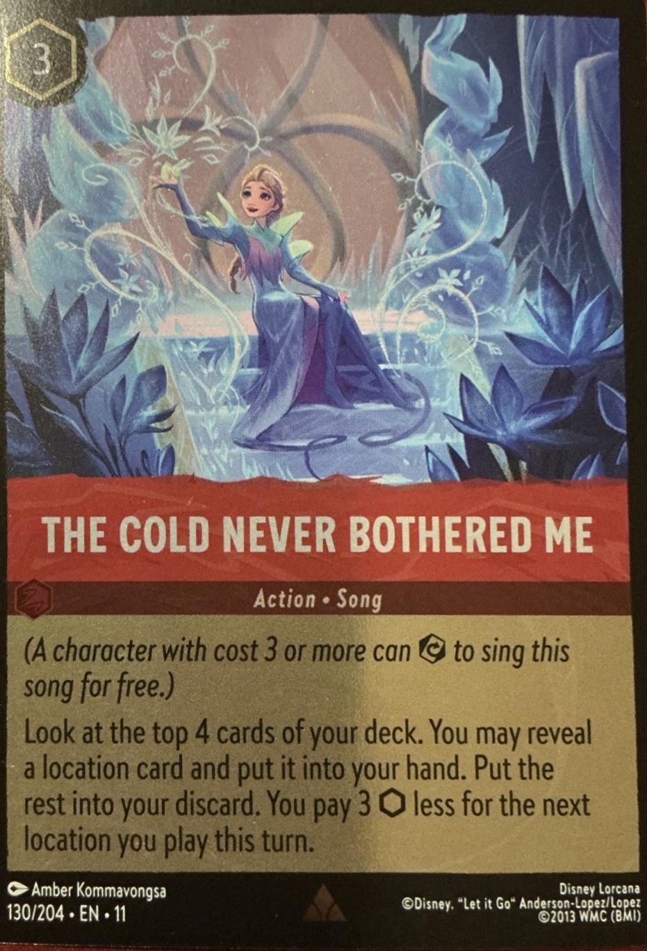ロルカナ　エルサ The Cold Never Bothered Me　エンチャ The Cold Never Bothered Me (Enchanted) - Winterspell - Disney