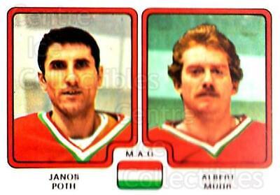 Albert Muhr, Janos Poth #272 Hockey Cards 1979 Panini Stickers