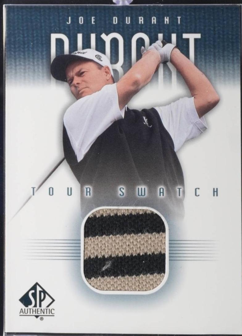 Joe Durant #JDu-TS 2001 Sp Authentic Tour Swatch Relic Golf