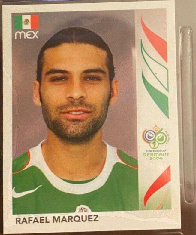 Rafael Marquez #247 Soccer Cards 2006 Panini World Cup Germany Sticker