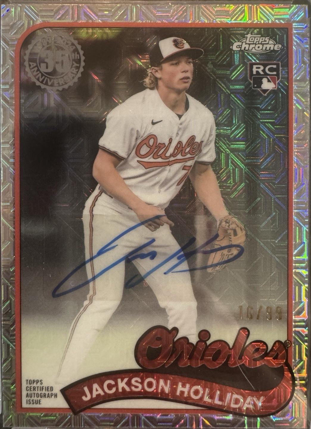 Jackson Holliday [Mojo Autograph] #T89CU-JH