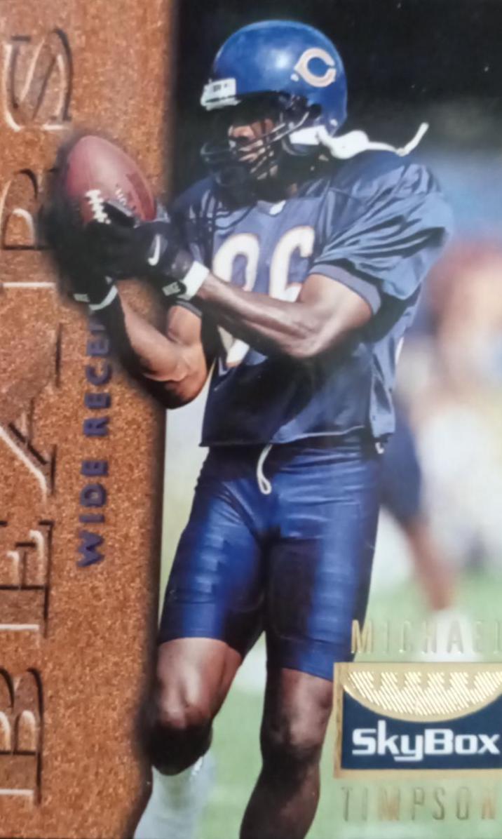 Michael Timpson #22 Football Cards 1995 Skybox Premium
