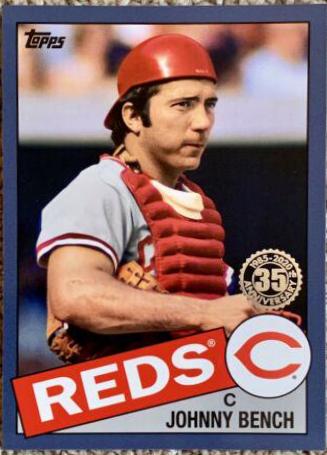Johnny Bench [Blue] #85-35