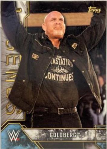Goldberg #2 Wrestling Cards 2017 Topps Legends of WWE